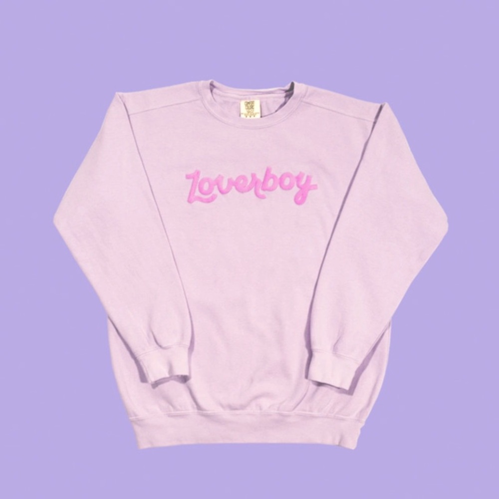 Comfort Colors Lavender Sweatshirt